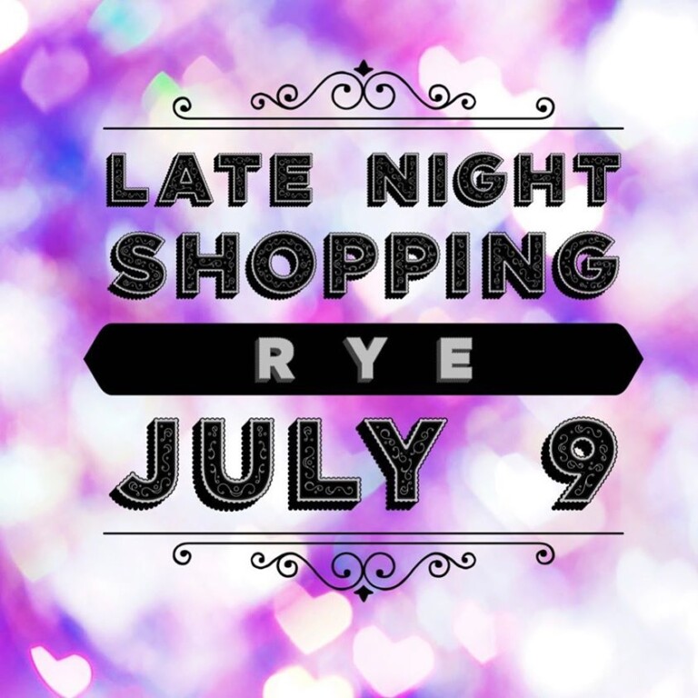 Rye Chamber of Commerce shopping night 07-09-2020