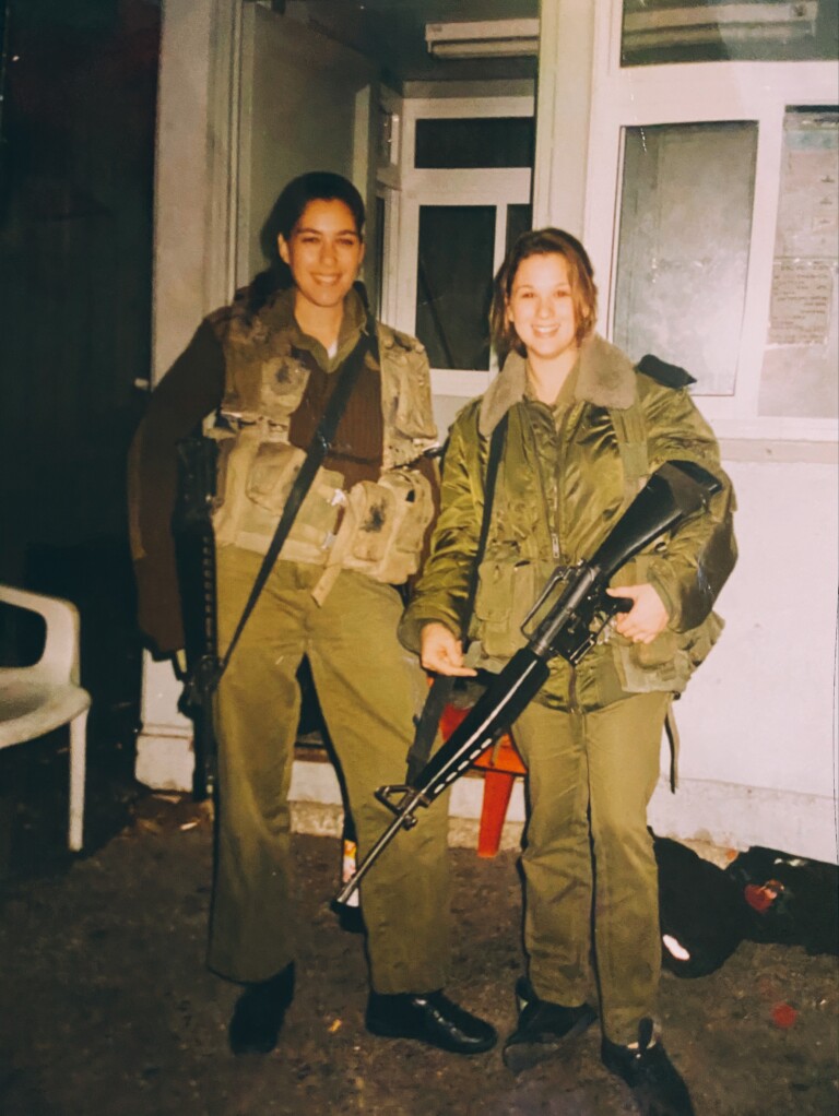 Danielle Tagger-Epstein, chair of the City of Rye Human Rights Commission - Israeli Army