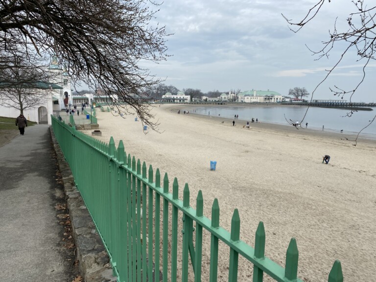 Rye Playland Beach May 2020