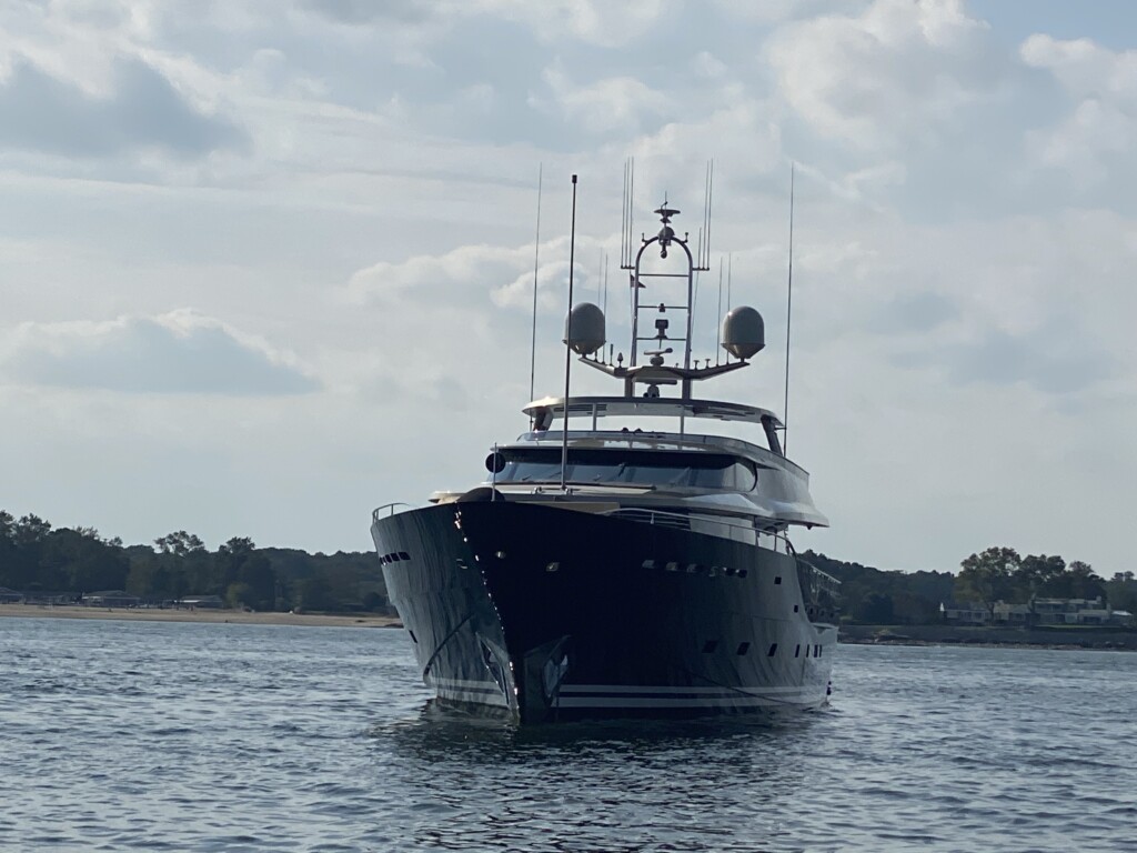 So Nice mega yacht off Rye, NY 08-28-2020