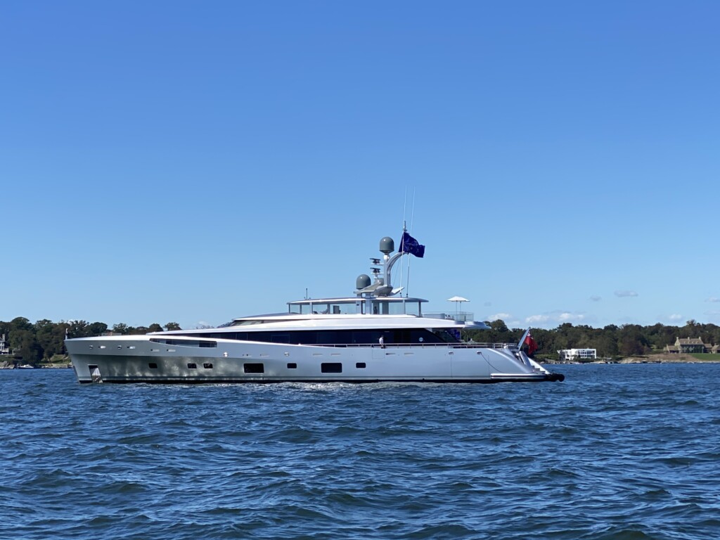 Lady May mega yacht off Rye 09-05-2020