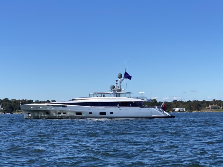 Lady May mega yacht off Rye 09-05-2020