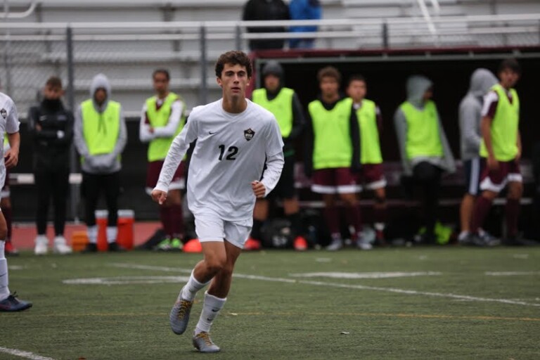 Ryan Kovacs of the Boys Varsity Soccer Team