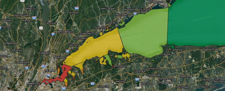 Save the Sound map - Eastern Narrows 2020 C Grade