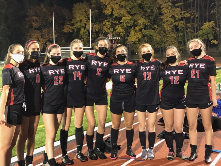 Varsity Girls Soccer Blanks Harrison Under the Lights at Nugent 1-0