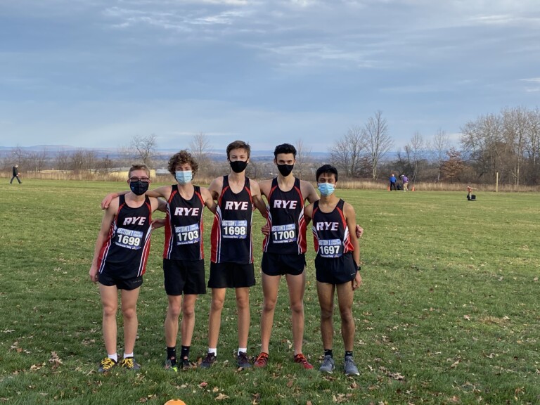 Boys XC wins their Heat at Section 1 Regionals