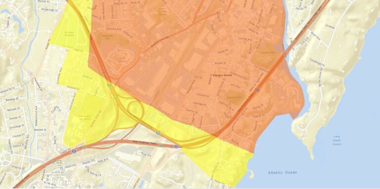 Mystery: Are Parts of Rye in the “Yellow Zone”? No One Knows…