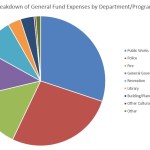 Rye Citizens Budget Report 2020 - Breakdown of General Fund Expenses by Department-Program