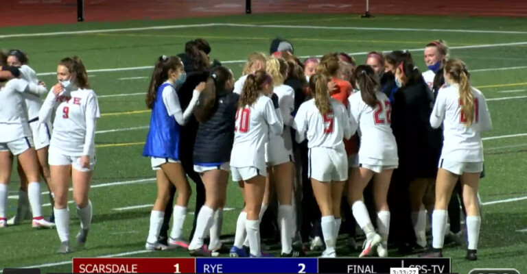 Rye Sports Varsity Girls Soccer at Scarsdale 11-23-2020