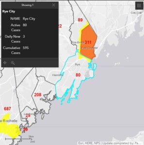 map COVID 12-22 - Rye