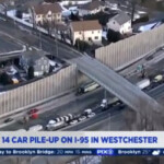 I-95 accident February 17, 2021 -- 4 WPIX