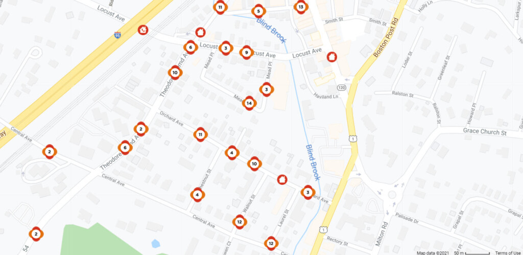 ConEd outage Rye 03-26-2021