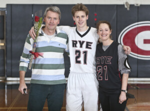 Rye Boys Varsity Basketball MVP 2021 Senior, Alex Vollbrecht - 1