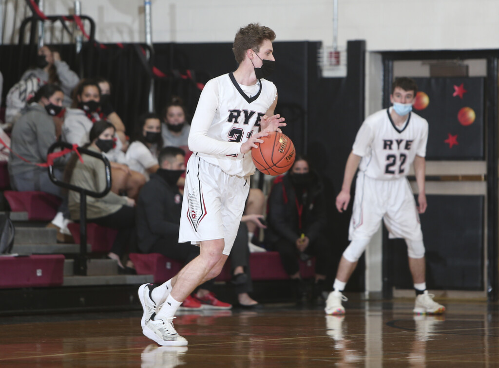 Rye Boys Varsity Basketball MVP 2021 Senior, Alex Vollbrecht - 2