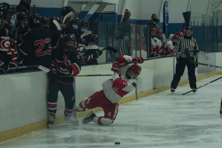 Rye Boys Varsity Hockey 03-08-2021 vs. North Rockland- 2