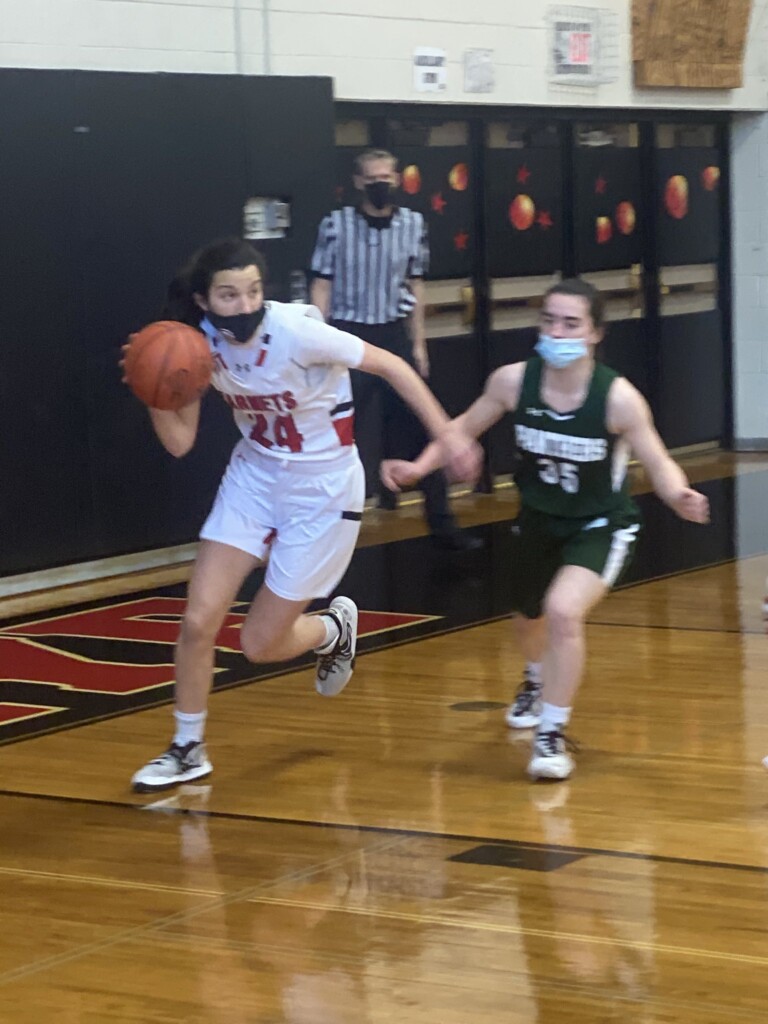 Varsity Girls Basketball Moves to 9-0 Season with Win Over Pleasantville