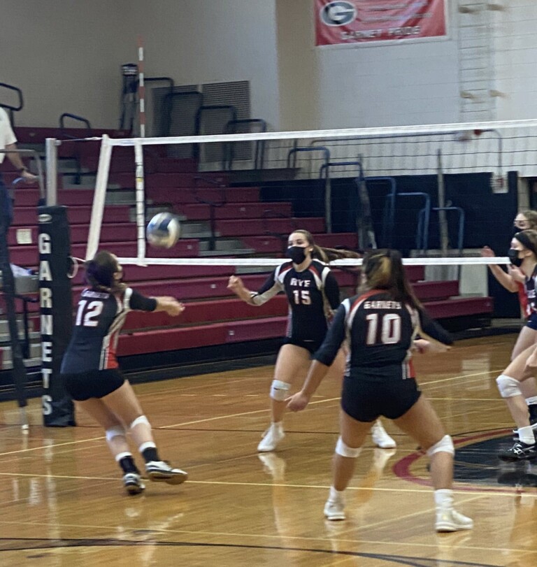 Rye Girls Varsity Volleyball 03-26-2021 vs. Eastchester 2