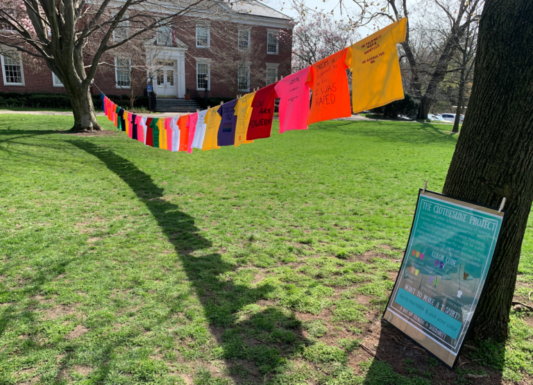 Rye Clothesline Project April 10, 2021