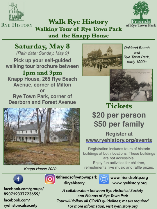 Rye Historical Society RTP Knapp Walking Tour 2021