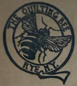 Papers from Our Past. The Quilting Bee, Inc. logo Rye, NY