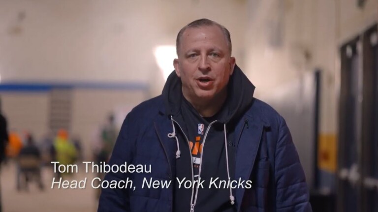 Tom Thibodeau, Head Coach of the New York Knicks on vaccination 1