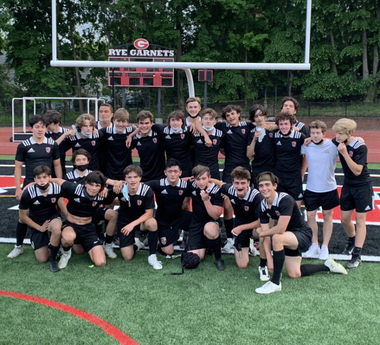 Boys Varsity Rugby vs. Forham Prep 05-21-2021 Team Photo -- 4