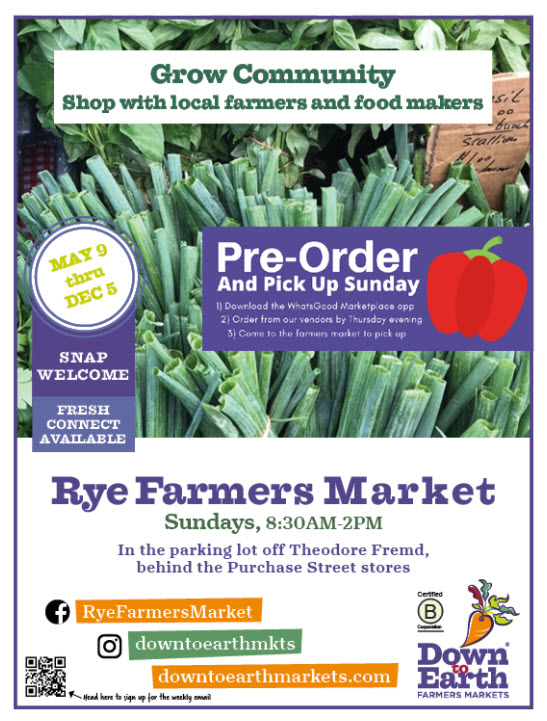 Rye Farmers Market 2021