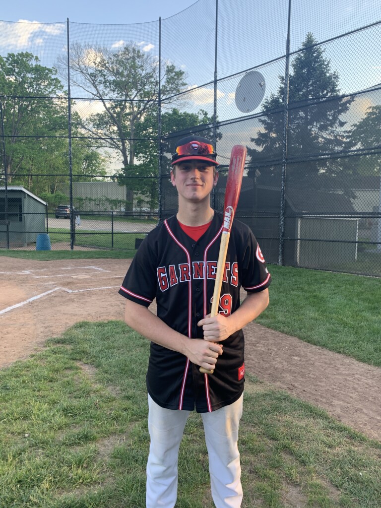 The Boys Varsity Baseball MVP for the Spring 2021 season is senior Aidan Sullivan.