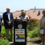 Rye Town Park Pride Flag Raising June 5, 2021