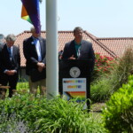 Rye Town Park Pride Flag Raising June 5, 2021