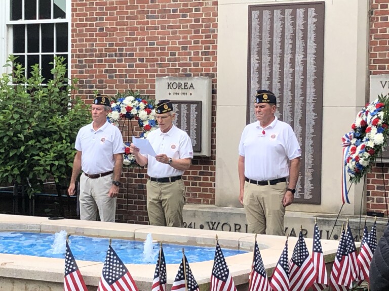 Memorial Day May 31, 2021 - Rye, NY Amrican Legion Post 128 ceremony - credit Will McCullough