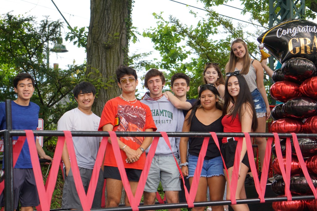 Rye High School graduation parade Sunday, June 13, 2021 -- 6