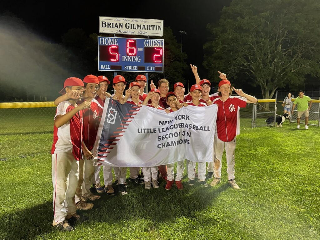 (PHOTO: Rye Little League 12U Tournament All Stars at the Sectionals on Sunday.)