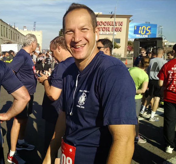 Rye FD senior firefighter John Castelhano