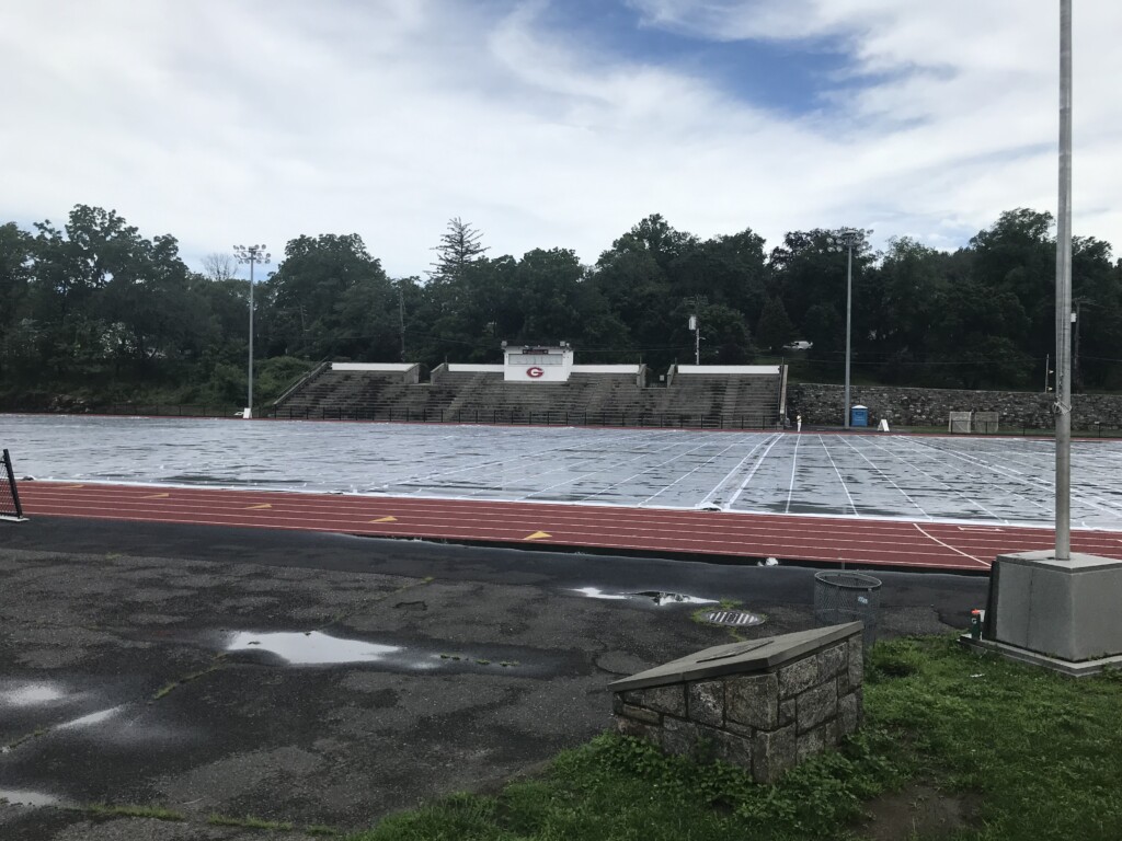 Rye High School Nugent Stadium Turf Cover - July 9, 2021