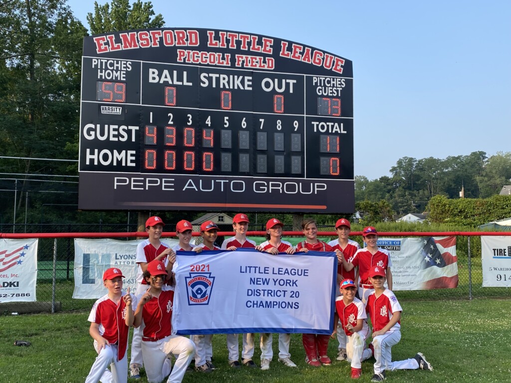 Rye Little League's 12U Tournament All Stars