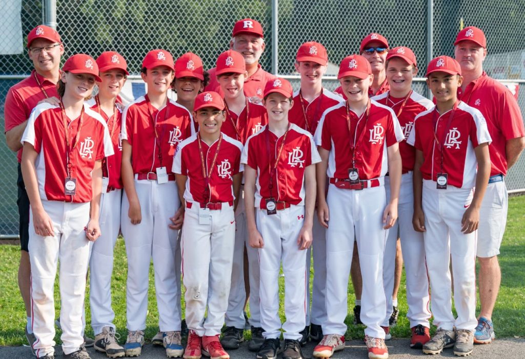 Rye Little League's 12U Tournament All Stars at States 2021-07-27