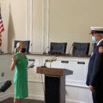 Rye FD Captain John McDwyer's badge presentation Tuesday, August 31, 2021 at Rye City Hall-4