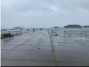 The Rye Town dock by American Yacht Club Sunday, August 22, 2021