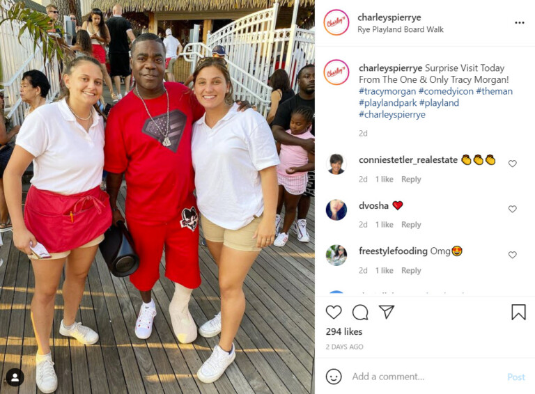 Tracy Morgan at Charley's Pier Restaurant & Tiki Bar August 1, 2021