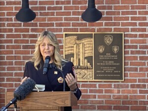 20th anniversary 9-11 - 6 - Rye FD Chaplain Andrea Raynor IMG_2026