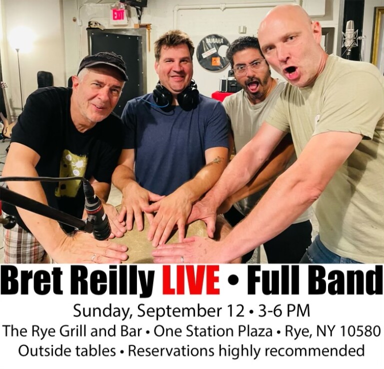 Bret Reilly Band Reilly, far right