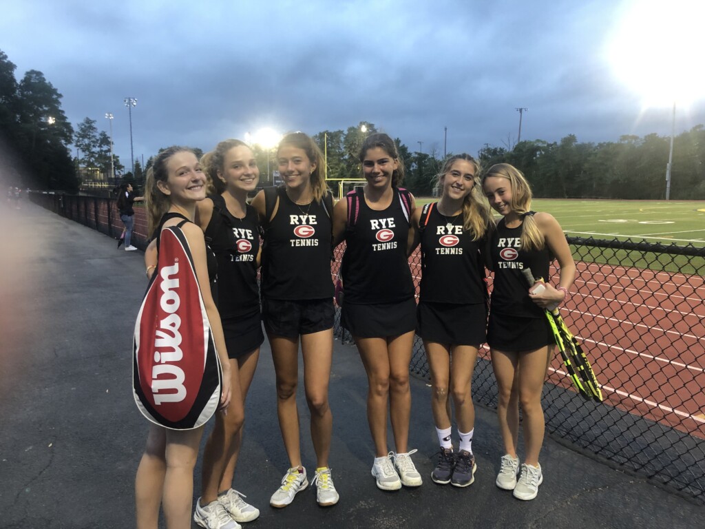 Rye Girls Varsity Tennis vs. Pelham 2021-09-24