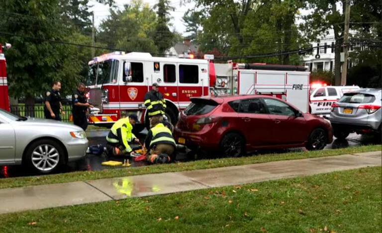 Rye FD&PD frees Bambi 2021-09-28