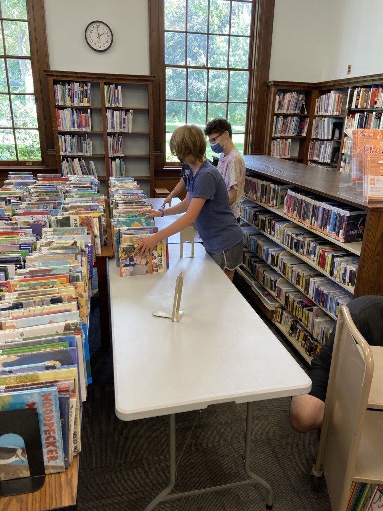 Rye Free Reading Room - Hurrican Ida library clean-up September 2021 - 3