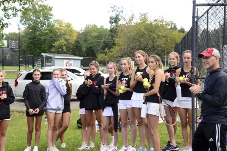 Rye Girls Varsity Tennis v. Pelham 2021-09-29