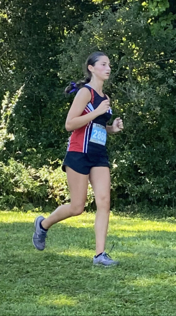 Rye Varsity Cross Country team member Sofia Sciulli 2021-09-11