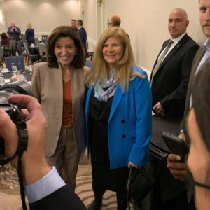 Governor Kathy Hochul with City Council Candidate Lisa Tannenbaum 2