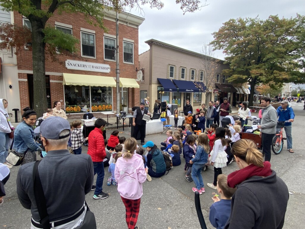 68th Anniversary Halloween Window Painting - Rye, NY - by Rye recreation October 24, 2021