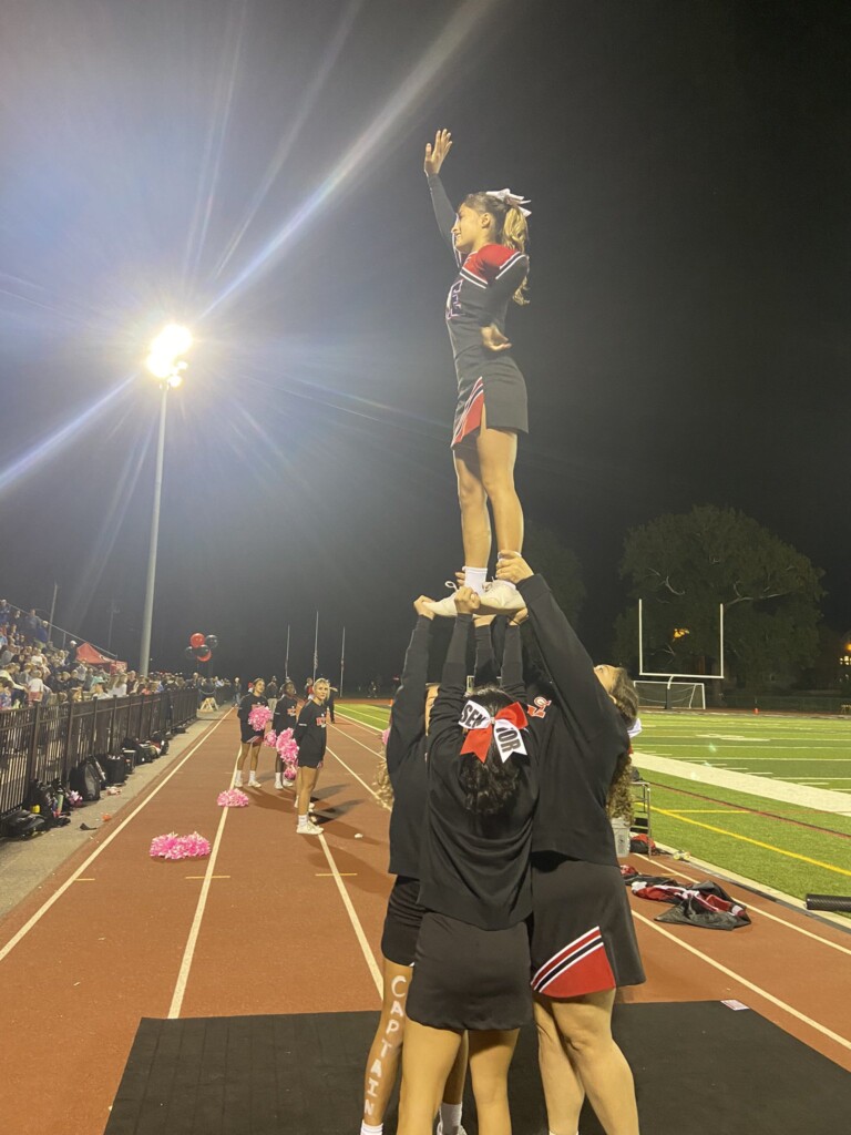 Rye Boys Football vs. Pelham 2021-10-22-Cheerleading -- 1